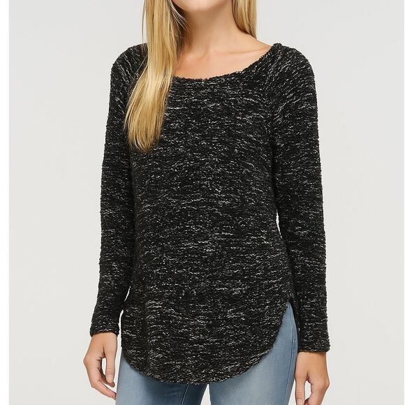 Jessica Simpson Sweaters - 2/$15 Jessica Simpson Wool Blend Kitten Sweater Black Gray Metallic Size XS